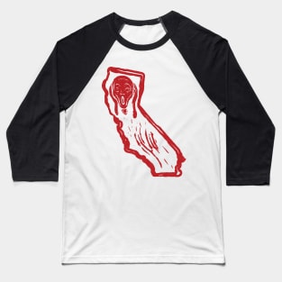 California Screaming Baseball T-Shirt